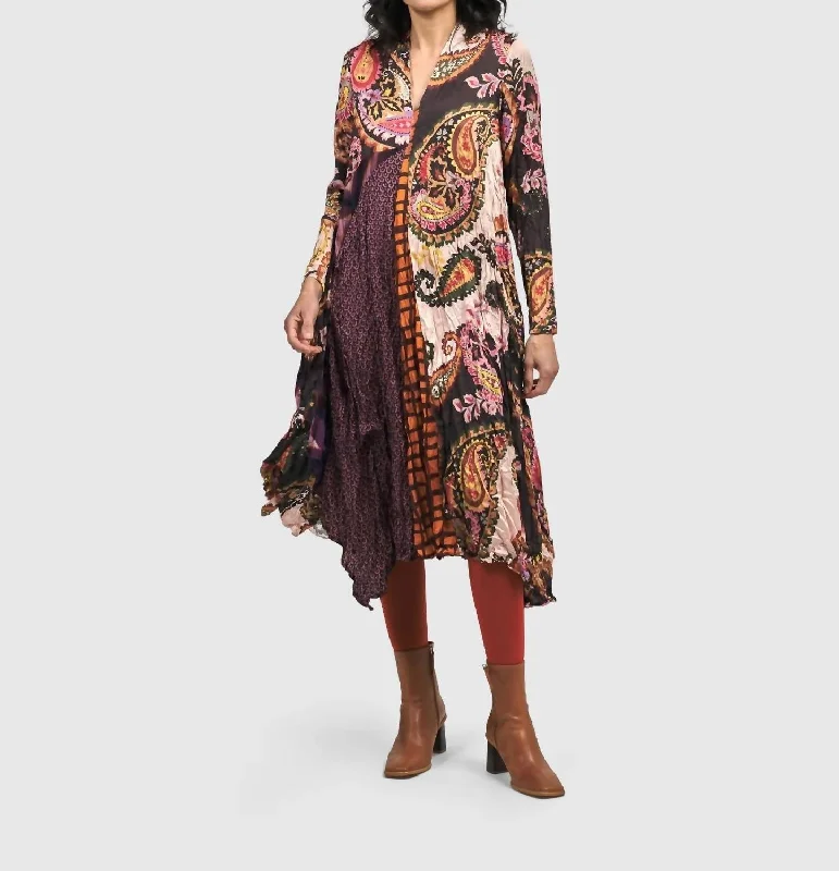 Must-Have Styles Lavinia Swing Dress In Multi
