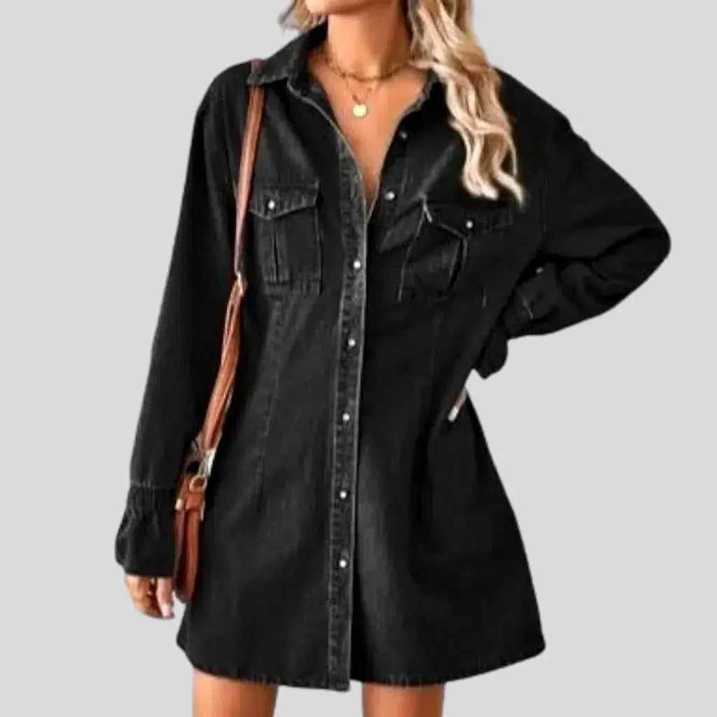 Style Redefined 90s style jean dress