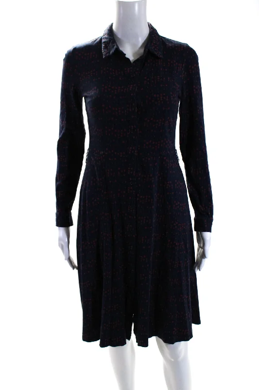 Hot Deals Boden Womens Susannah Shirt Dress Blue