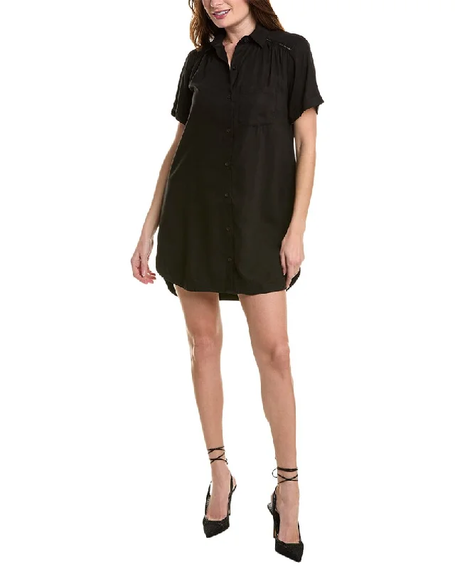 Discover Promotions Bella Dahl Ladder Trim Shirt Dress