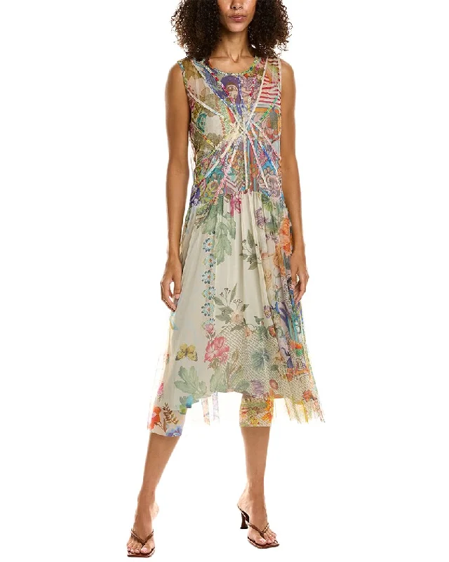 Evening Elegance Johnny Was Vienna Mesh Dress