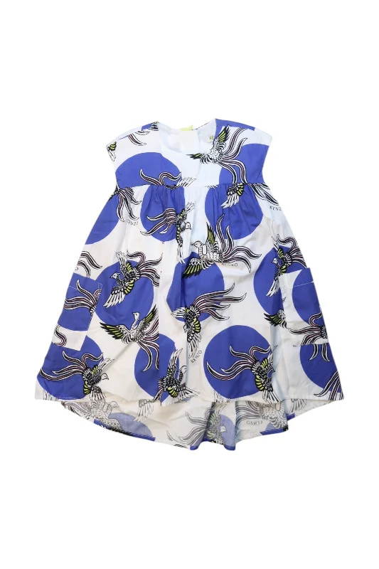 Sale Clearance Kenzo Animal Print Dress 4T