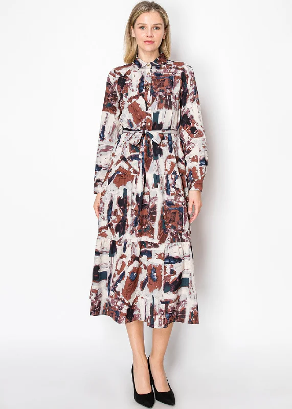 Wardrobe Refresh Autumn Palette Shirt Dress