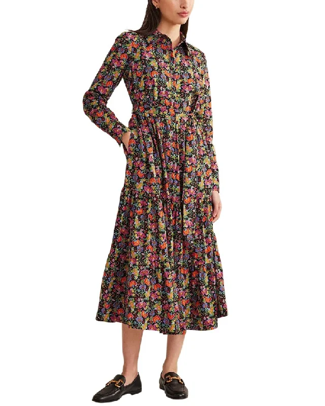 Style Breakthroughs Boden Tiered Maxi Shirt Dress