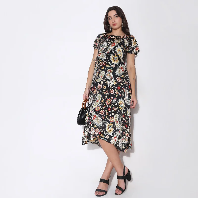 Limited Time Offers Regular Fit Printed Dress