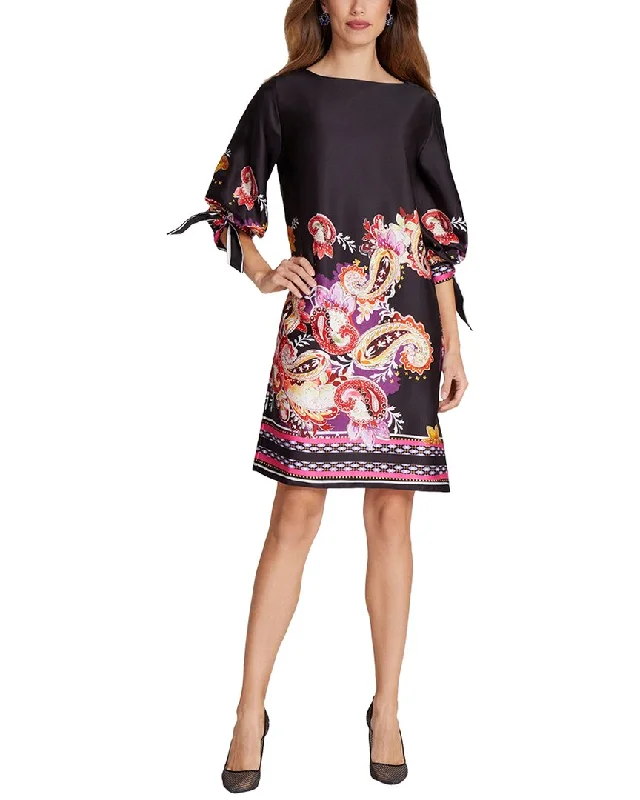 Fashionista Favorites Teri Jon by Rickie Freeman Special Occasion Short Printed Dress