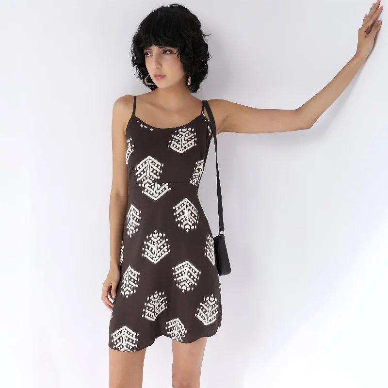 Seasonal Trends Regular Fit Printed Dress