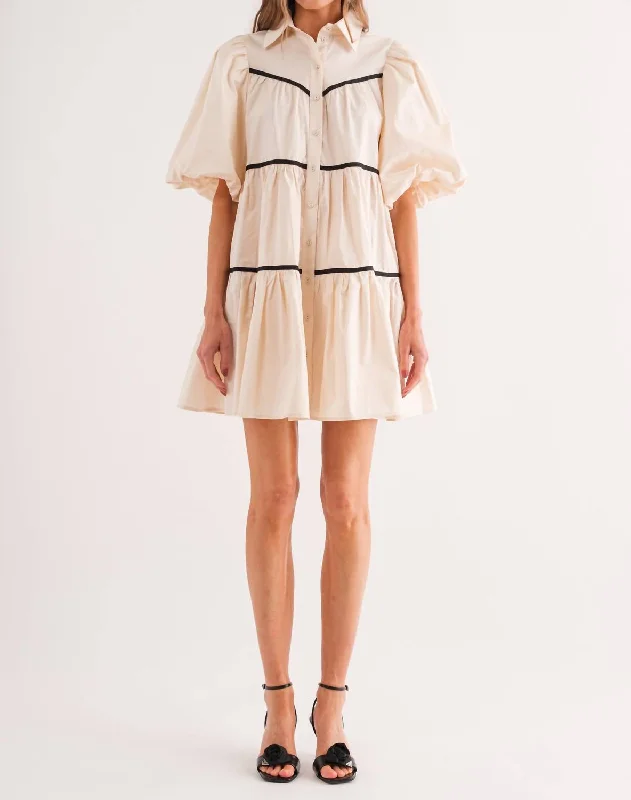 Exclusive Sale Lena Shirt Dress In Natural