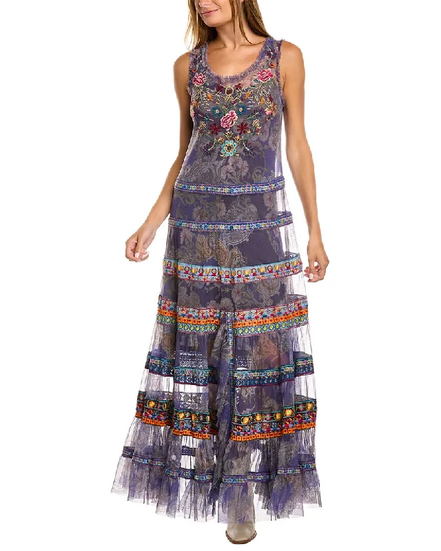 Online Impressions Boutique Johnny Was Farley Mesh Dress