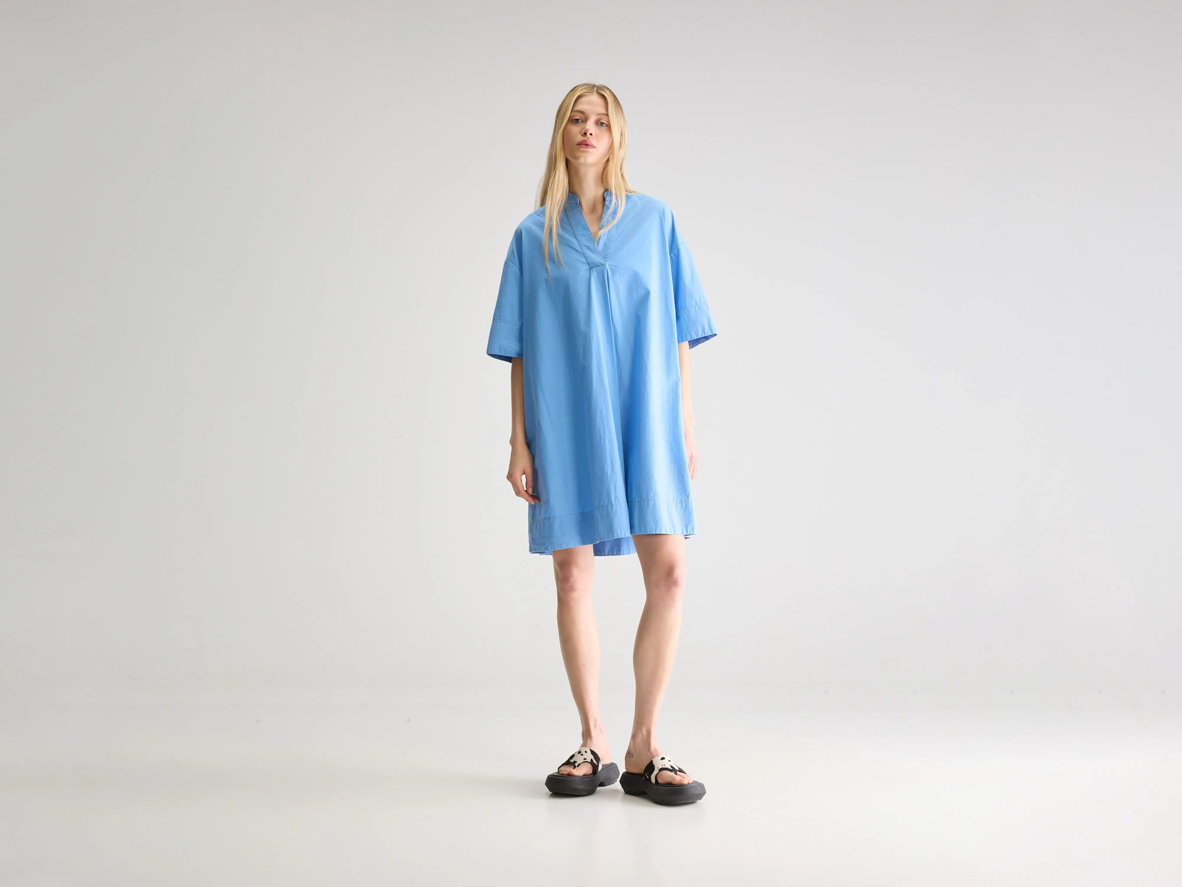 Style Upgrade Kelly shirt dress (251 / W / BLUE SHIRT)