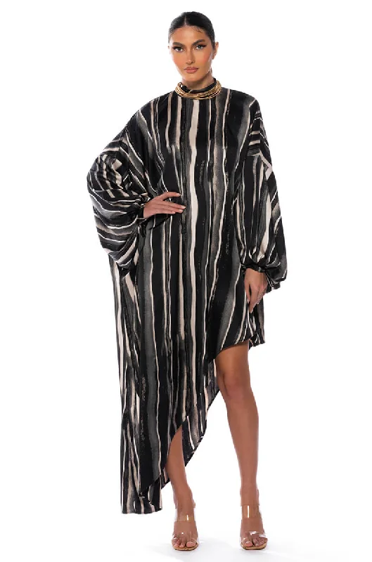 You'll Love Us Because FILM MIDI ASYMMETRICAL SHIRT DRESS