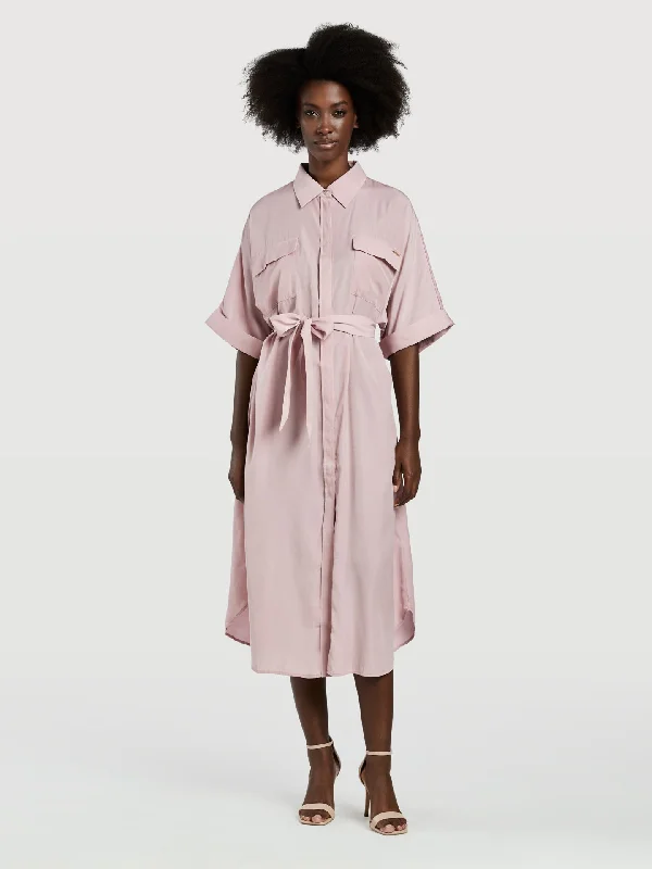 End Of Season Sale Midi Shirt Dress