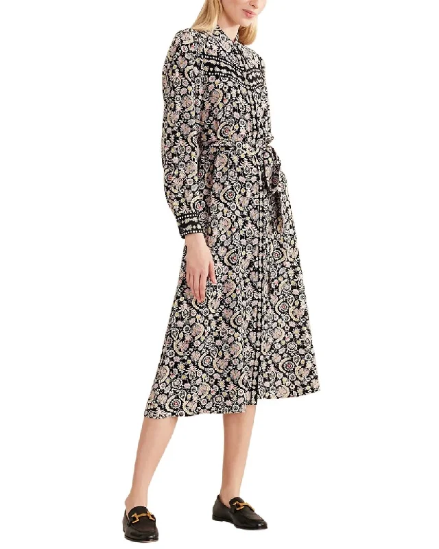 Runway Inspired Wear Boden Midi Shirt Dress
