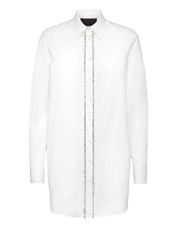 Limited Time Shirt Dress Crystal