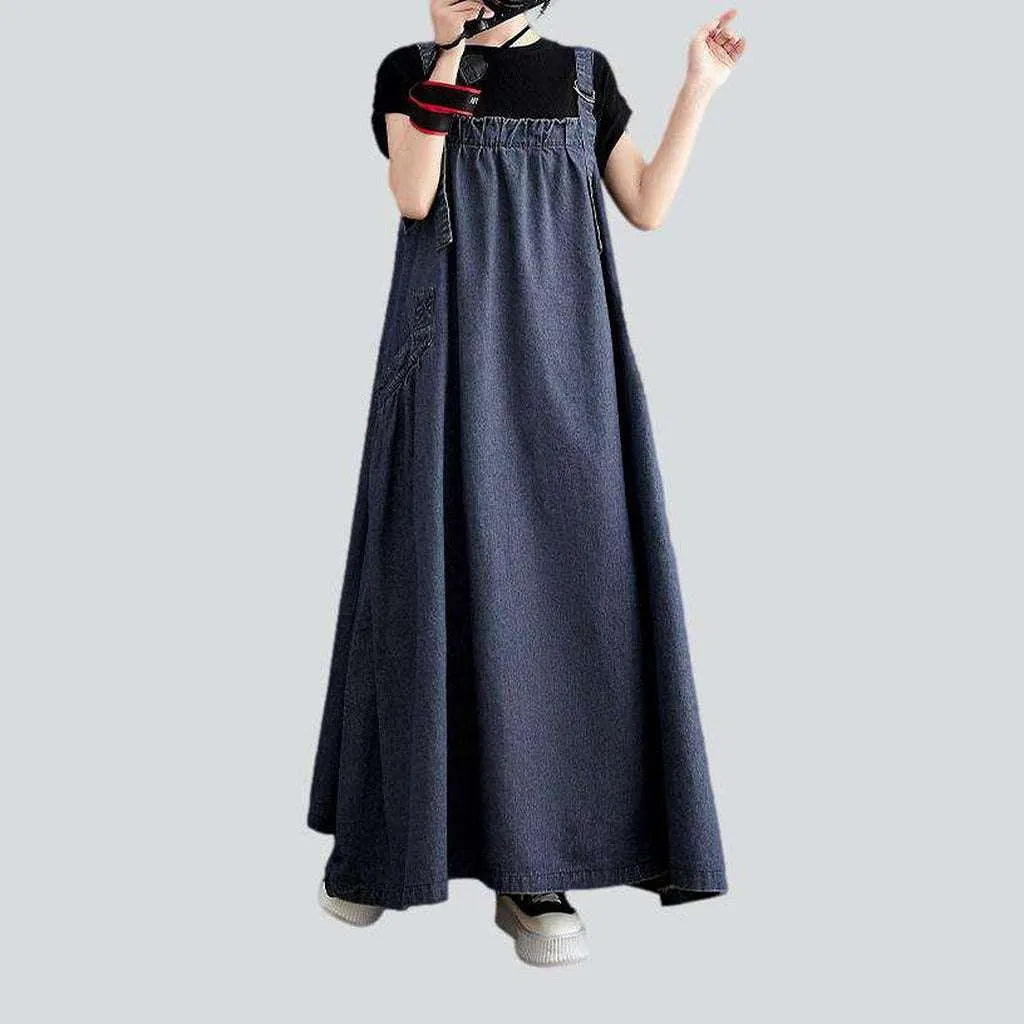 Trendy Boutiques Online Stylish dark jeans dress