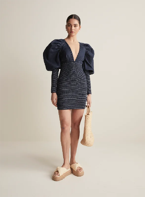 Elegant Clothing Jeanne Mini Shirred Dress