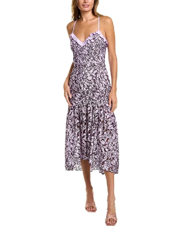 Crazy Discounts, Hurry Up Marchesa Notte Peony Printed Dress
