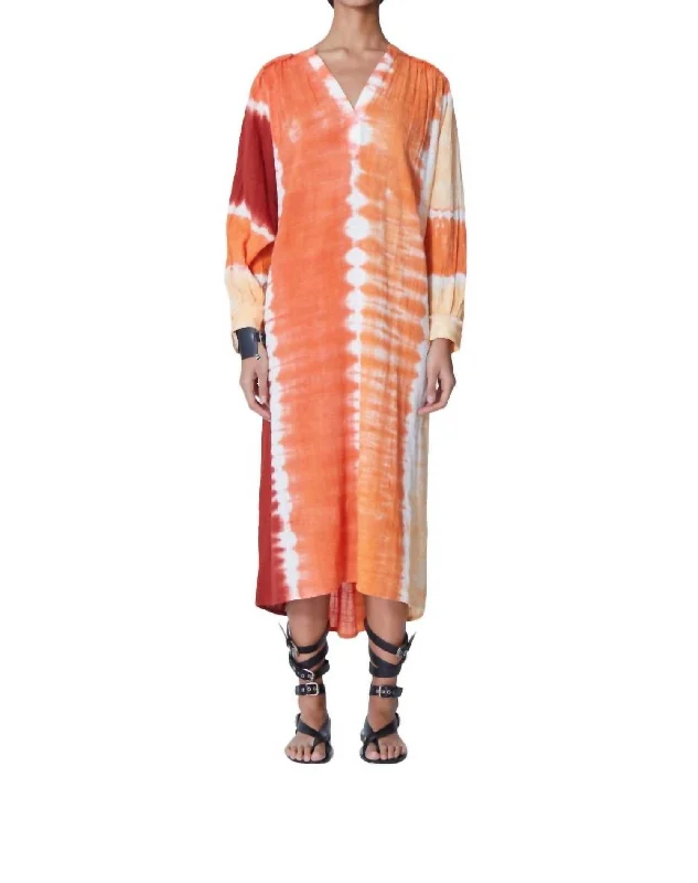 Athleisure Wear Promotion Concordia Lupa Shirt Dress In Mix 1 Orange