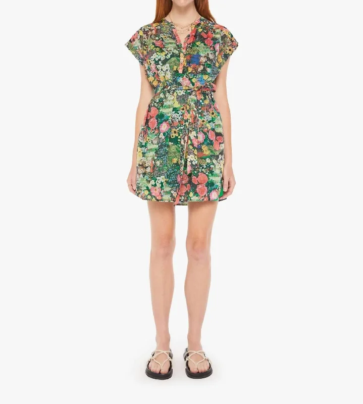 New Styles Just In Slow Ride Shirt Dress In Pretty As A Picture