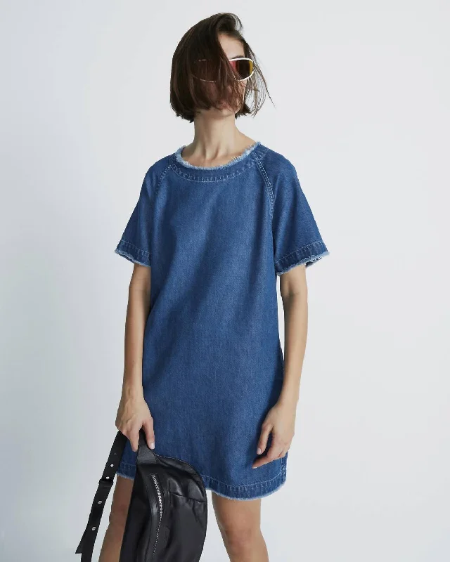 Classic Women's Fashion Justine Shirt Dress In Suki