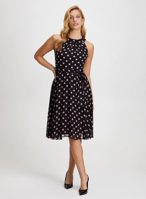 Seasonal Sale Polka Dot Print Dress