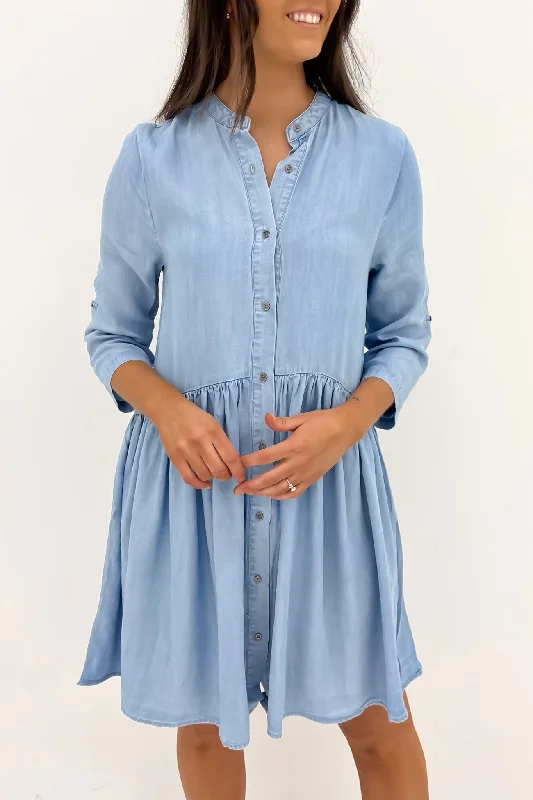 Clothing For Women Willow Shirt Dress Blue Wash