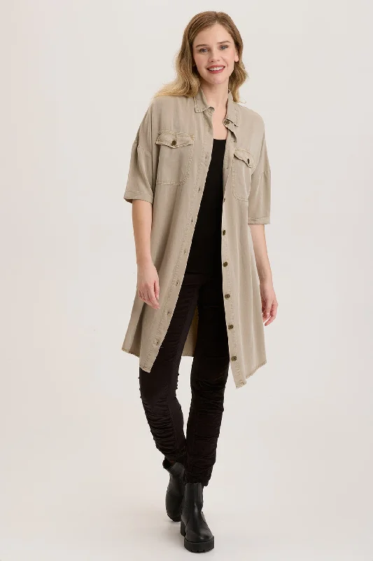Holiday Glam Bradford Shirt Dress