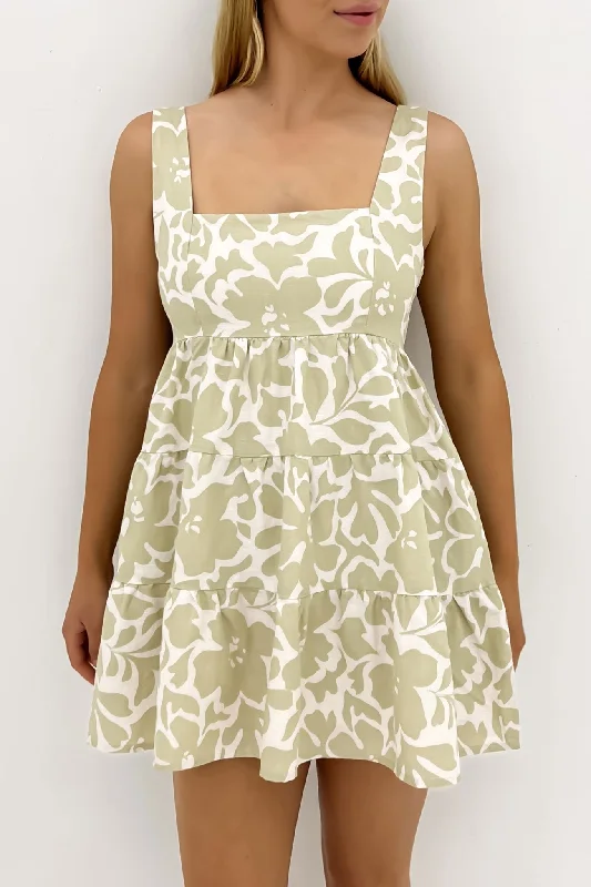 Latest Fashion Soraya Swing Dress Aloe