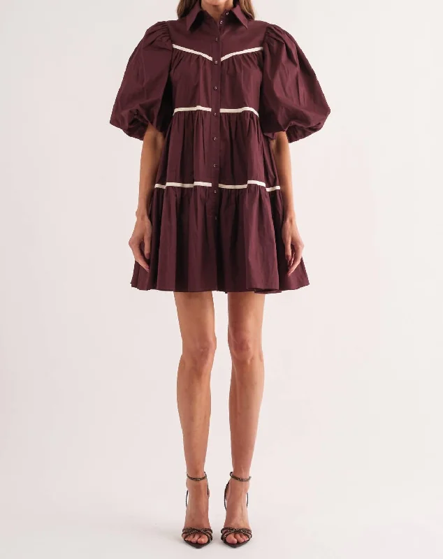Stupidly Low Prices Lena Shirt Dress In Brown
