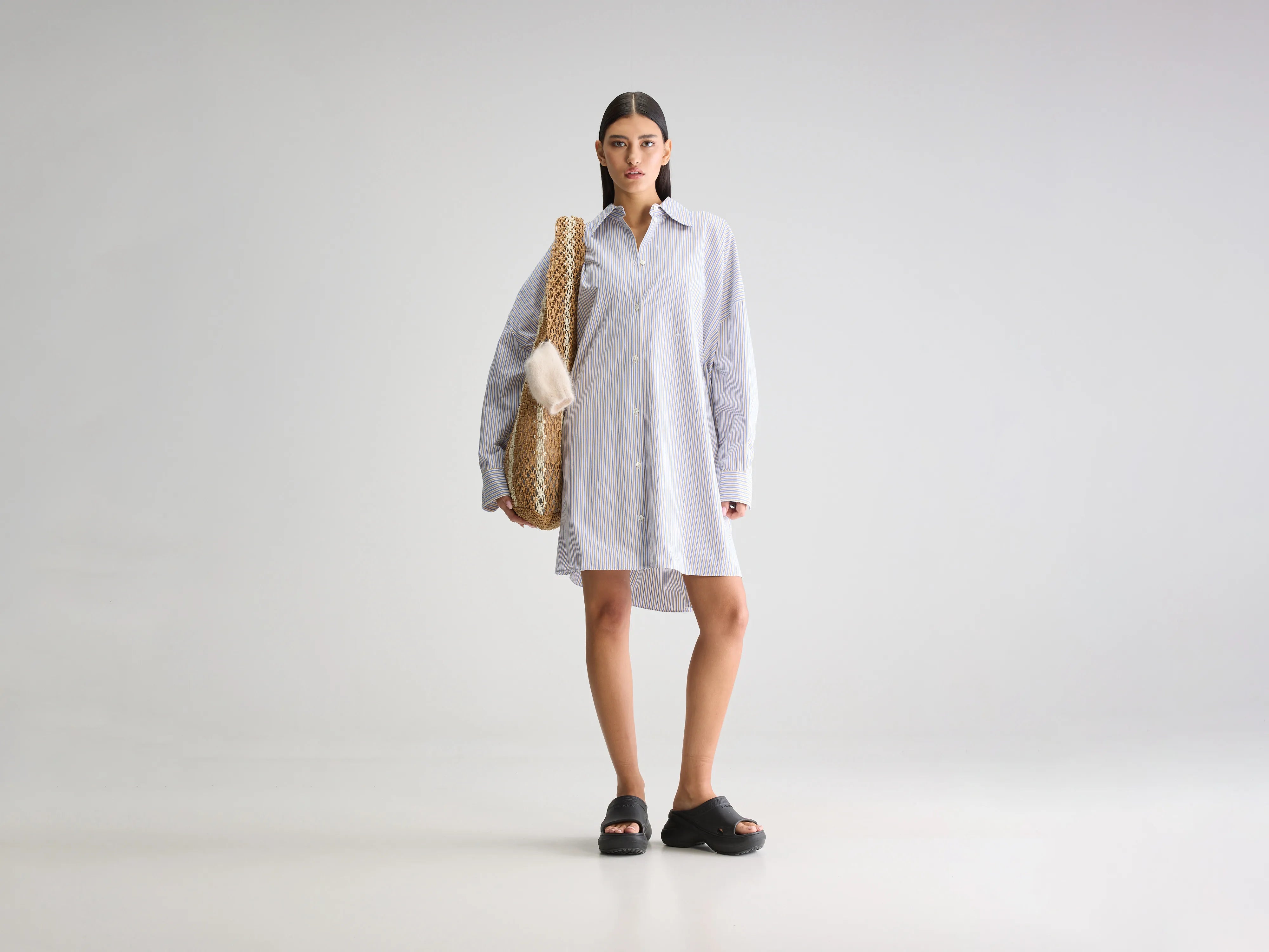 Massive Selection Sale Gita shirt dress (251 / W / STRIPE Q)