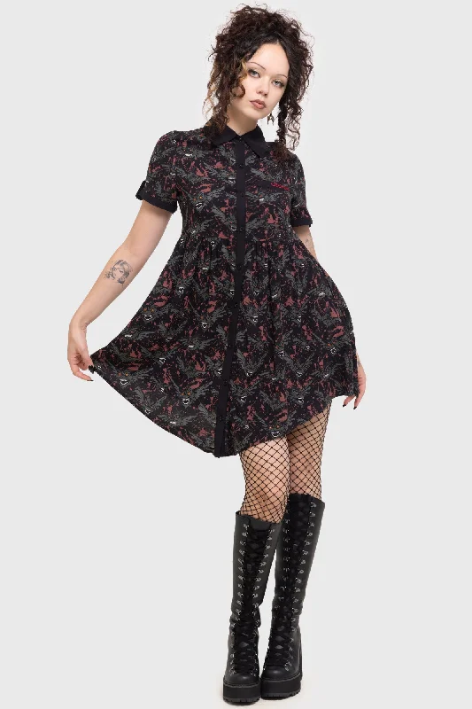 Top 10 Women's Online Clothing Stores The Gremlins Are Coming Shirt Dress