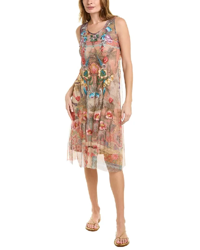 New Season Fashion Preview Sale Johnny Was Elisha Mesh Dress