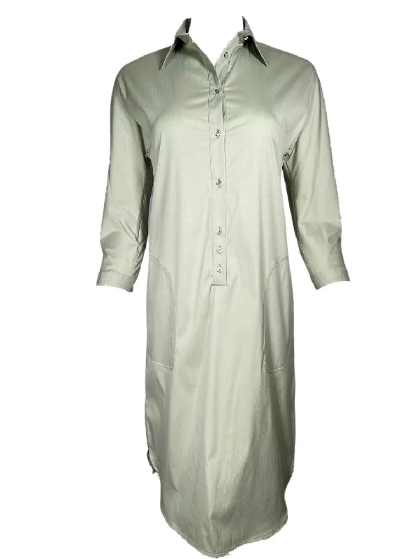 Trend Setting Wardrobe Women's Shirt Dress In Celadon