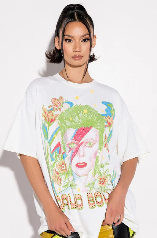 End Of Season Sale DAVID BOWIE T SHIRT DRESS