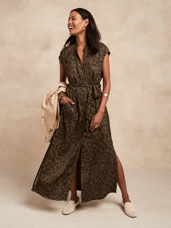 Limited Stock Ravina Maxi Shirt Dress