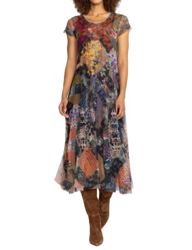 Big Savings Tahlia Mesh Dress In Multi