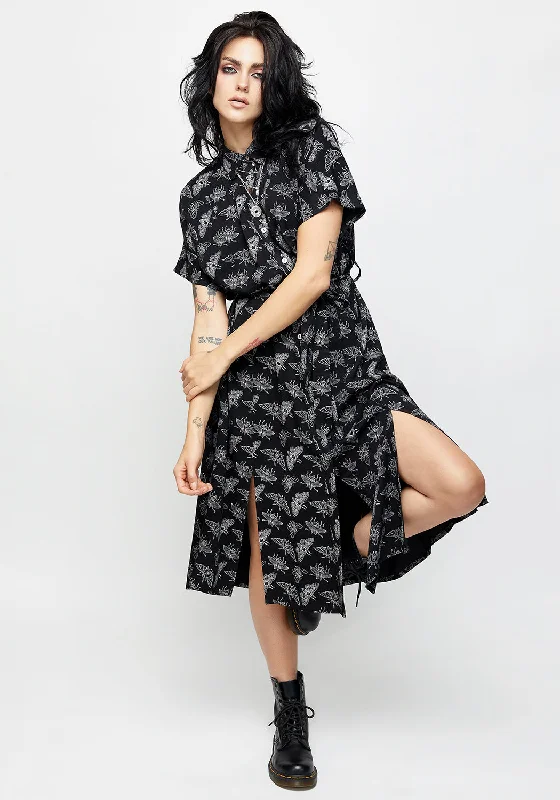 Snag Fabulous Fashion Bargains Mortmoth Shirt Dress