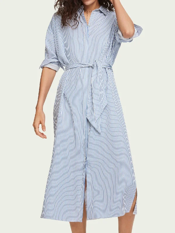 Massive Selection Sale Scotch & Soda Striped Seersucker Shirt Dress