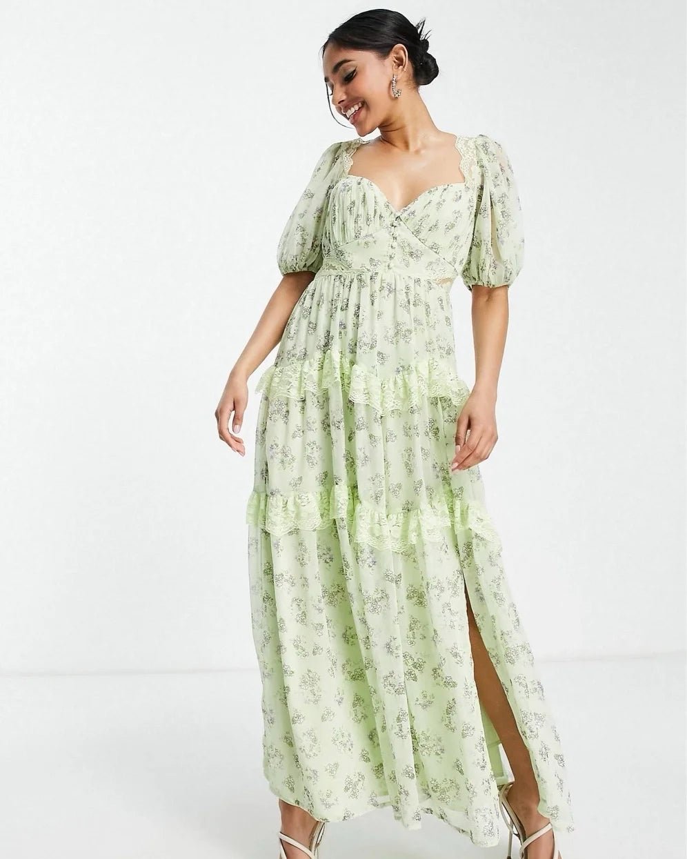 Fashion Essentials FLORAL PRINTED DRESS