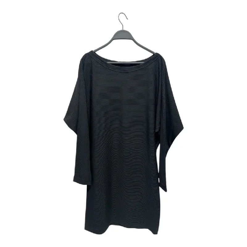 Unleash Your Trendy Side ISSEY MIYAKE/Shirt Dress/M/Cotton/NVY/LONG SLEEVE