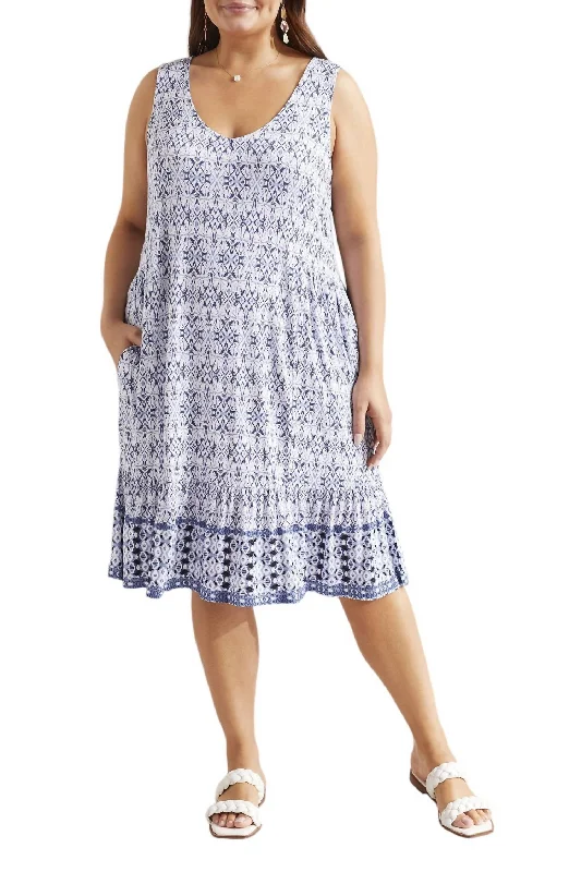 Best Sellers Sleeveless Print Dress In #name?