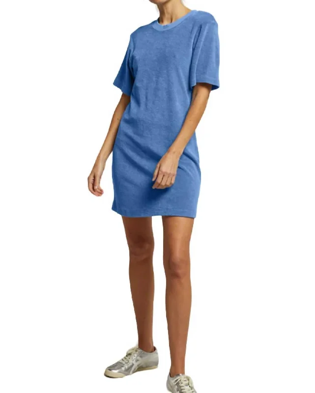 Women's Clothing Sale Online Tee Shirt Dress In Blue