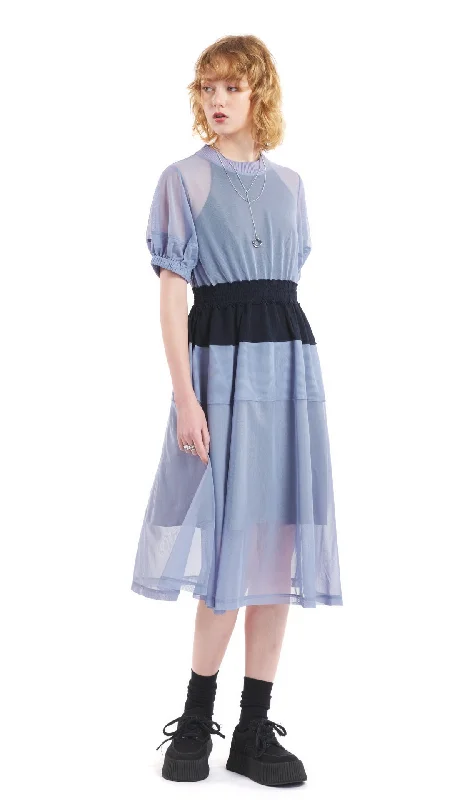 Casual Chic Mesh Dress