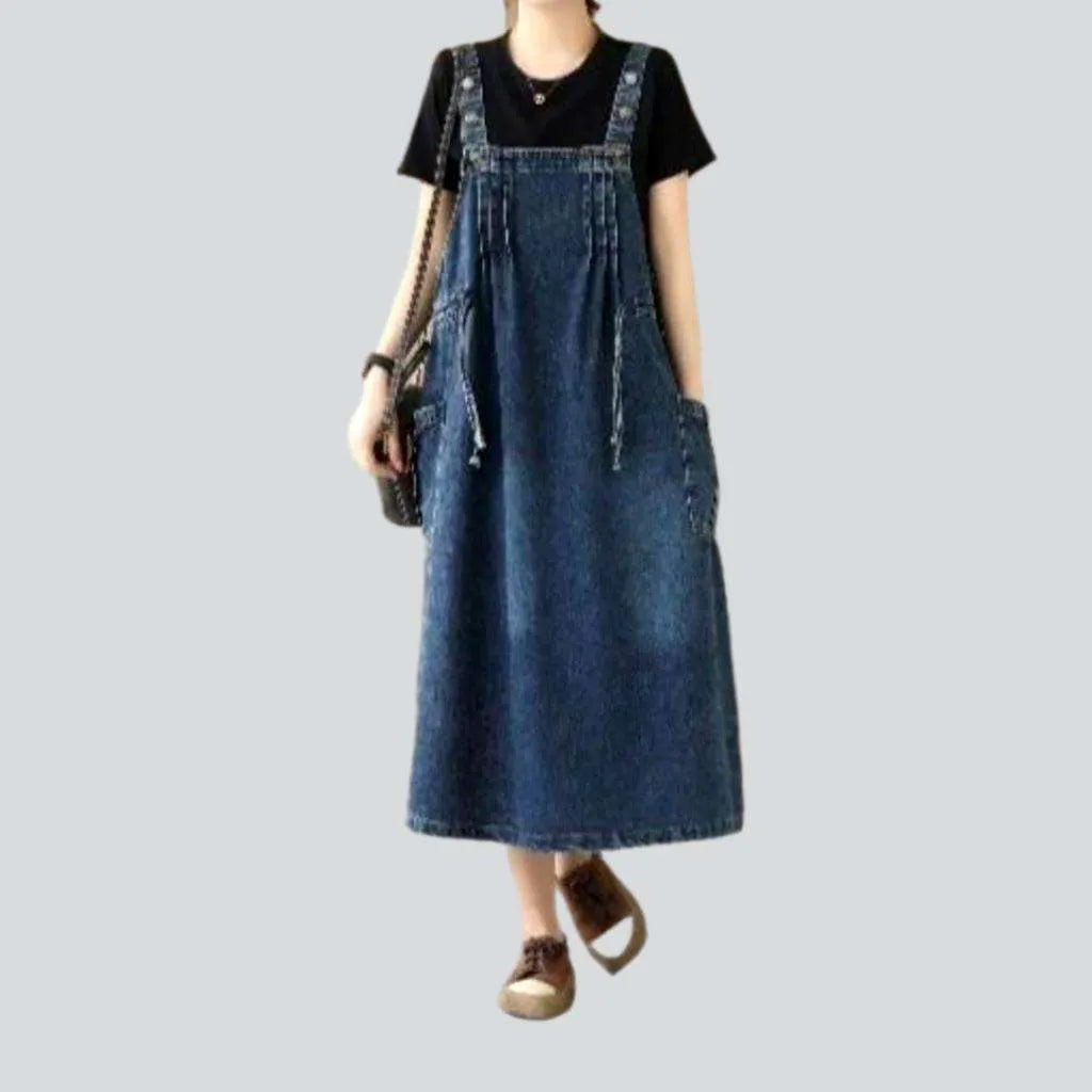 Exclusive Sale Stylish street jean dress