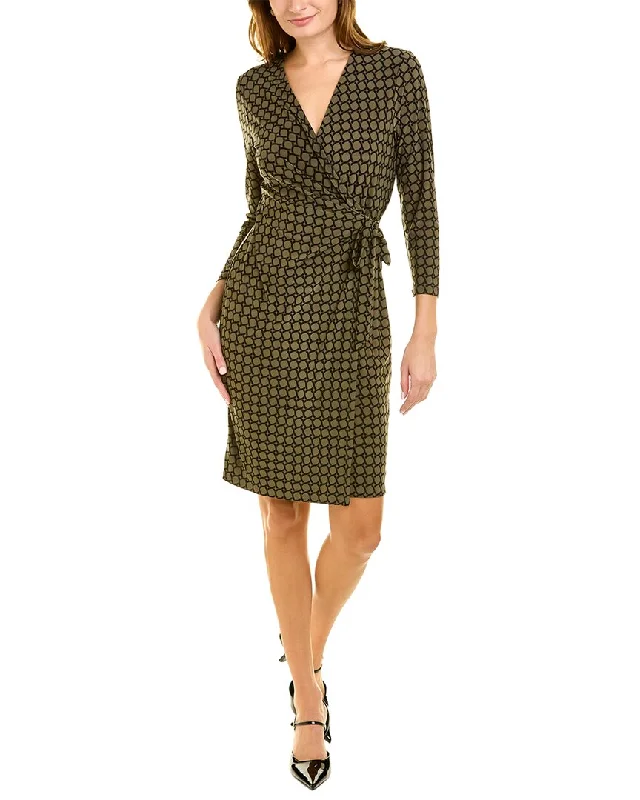 Chic Trend Collection Anne Klein Geometric Print Dress