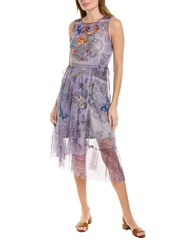 Seasonal Style Discounts Johnny Was Silvana Mesh Dress