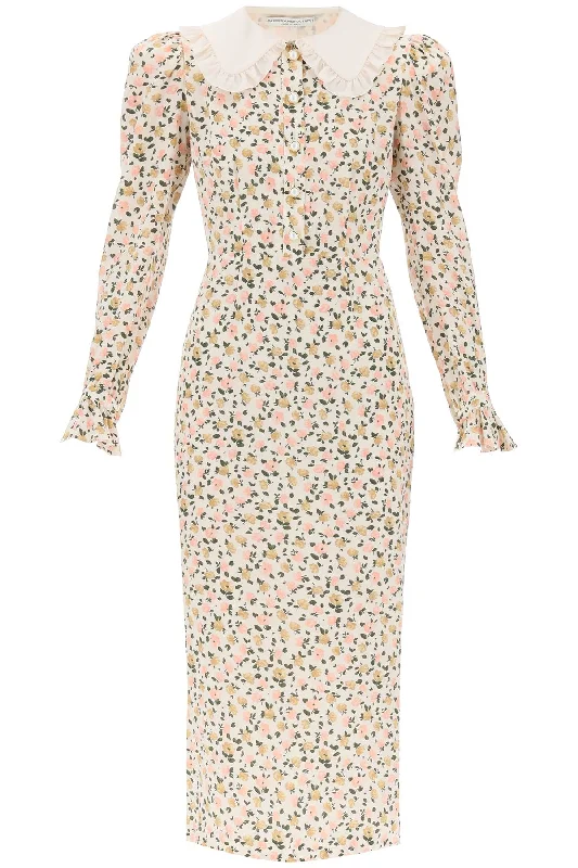 Big Discounts Alessandra Rich Women's Floral Shirt Dress