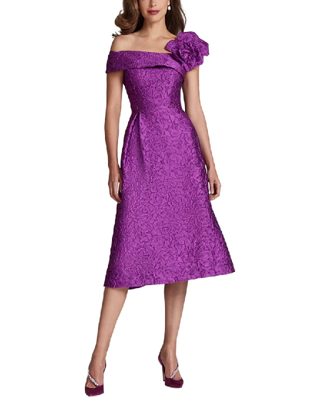 Redefining Women's Fashion Teri Jon by Rickie Freeman Special Occasion Short Printed Dress