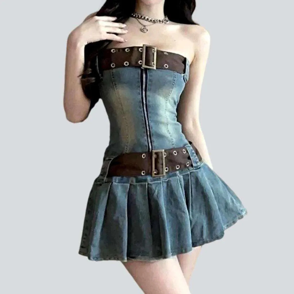 Online Boutique Clothing Retro vogue jeans dress