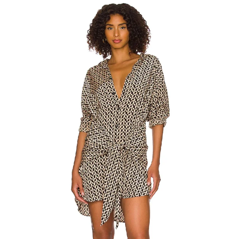 Evening Elegance Thomas Shirt Dress (Bisett Print)